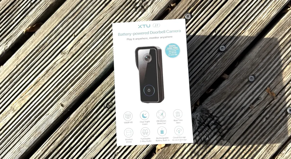 Test XTU J7 : une sonnette connectée sans abonnement avec caméra de sécurité (à moins de 100€)