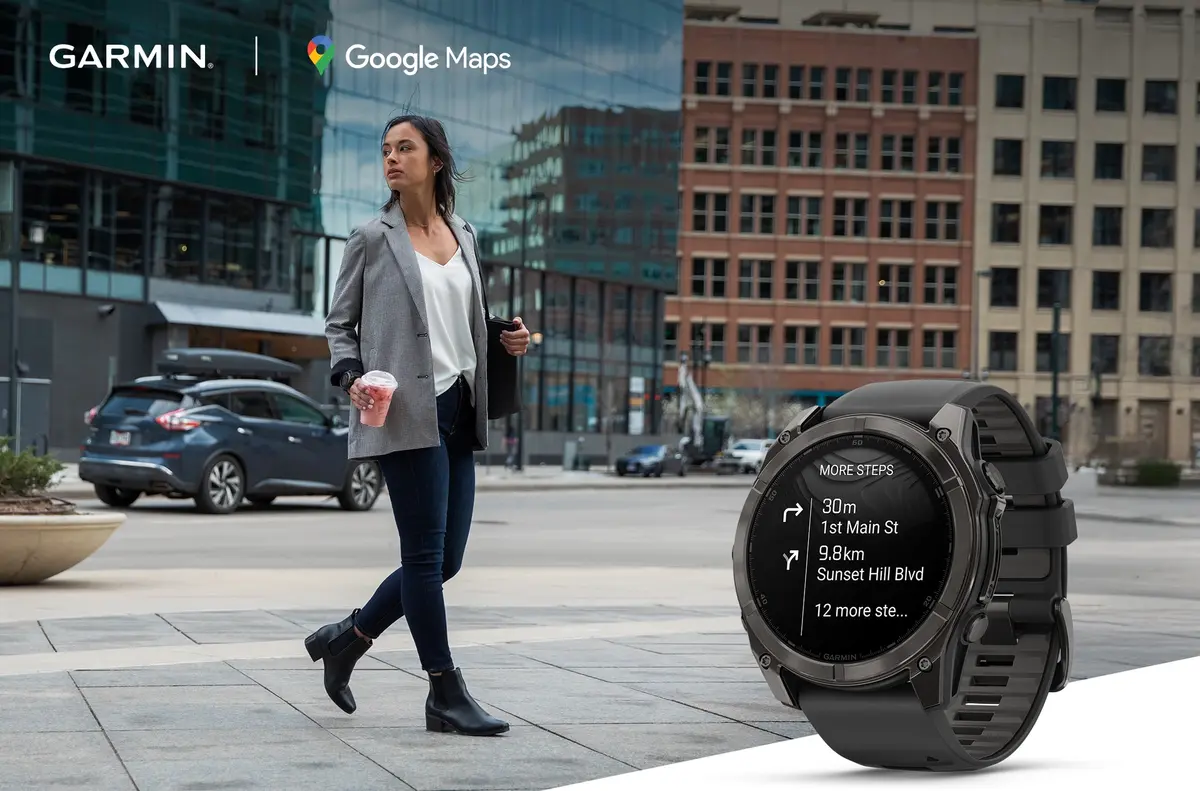 Google Maps arrive sur les montres Garmin (mais il y a un gros mais)