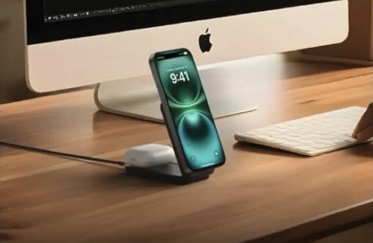 Belkin Chargeur iPhone MaGSafe Qi2 25W 2-en-1 promo pas cher f&ecirc;te des p&egrave;res Prime Day