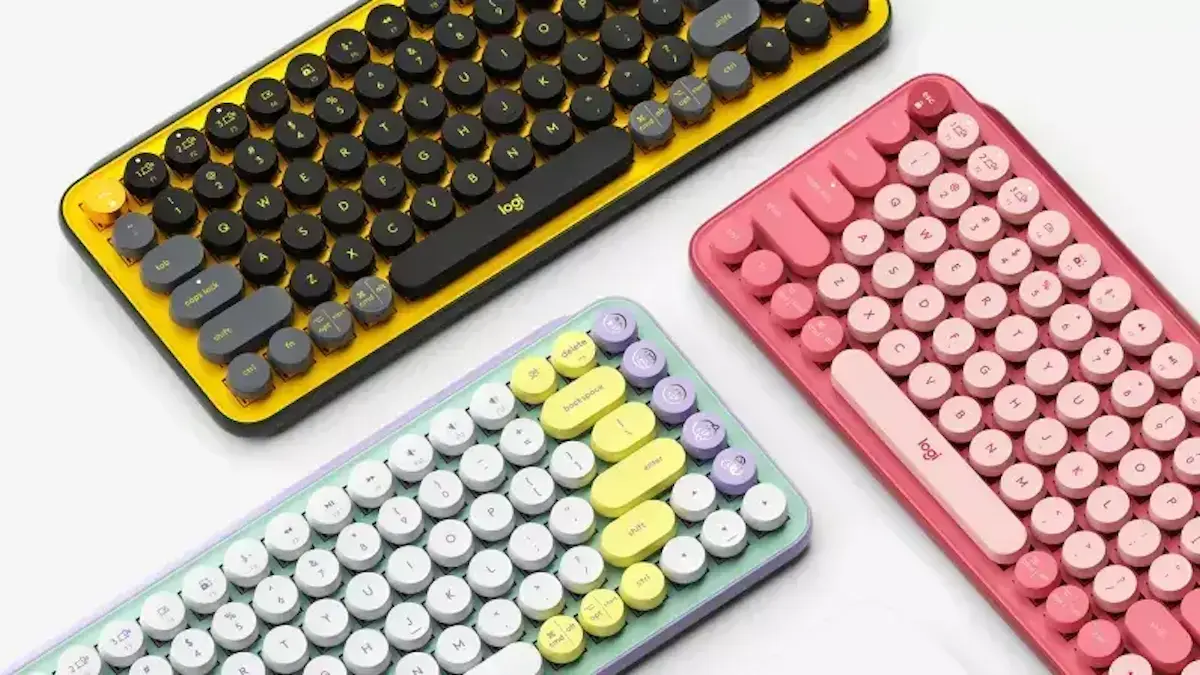 Claviers colorés Logitech