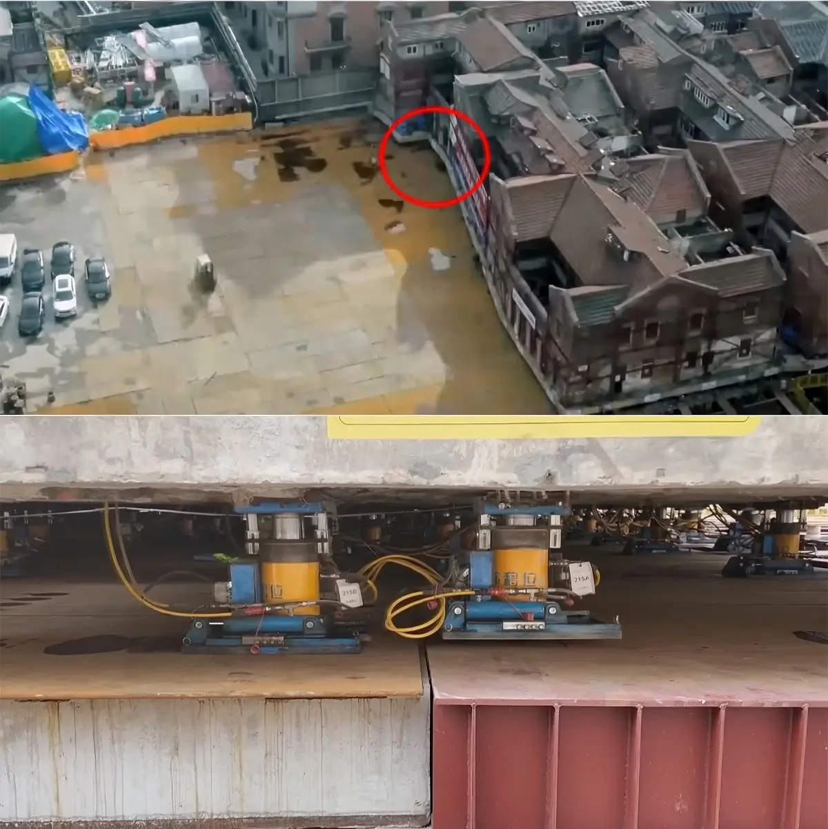 En toute décontraction, 432 robots ont déplacé un quartier entier de Shanghai