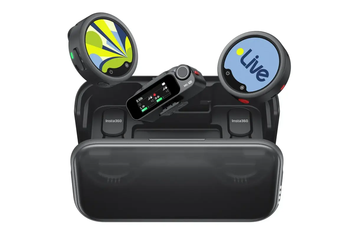 Insta360 Mic&nbsp;: 60 euros de moins que le Mic Pro, et plus d'autonomie