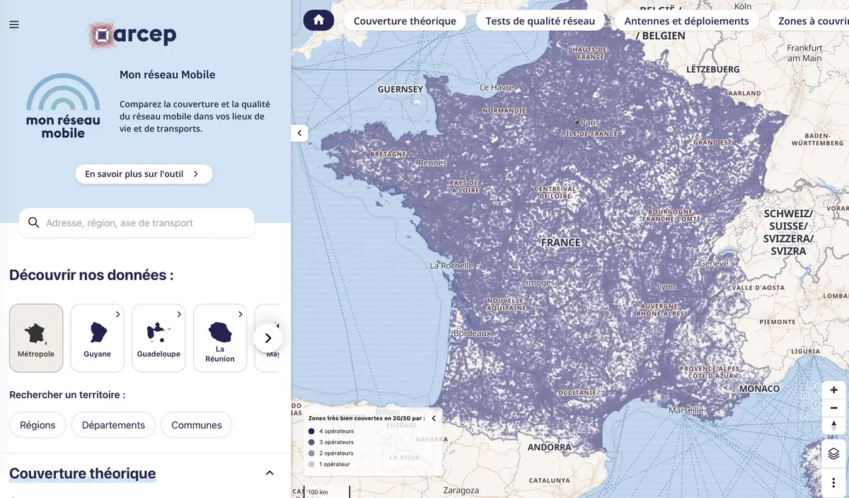5G, 4G, zones blanches&nbsp;: o&ugrave; en est r&eacute;ellement la couverture mobile en France&nbsp;?