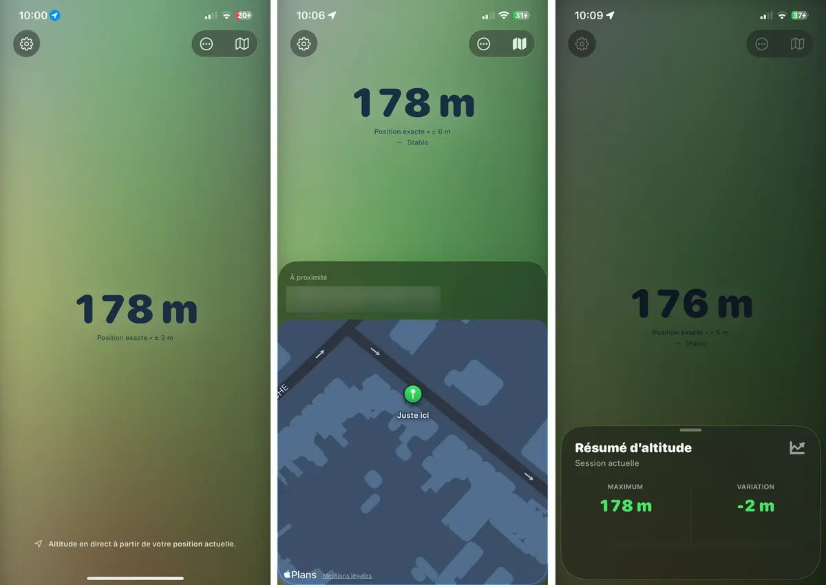 Cette app fran&ccedil;aise transforme votre iPhone et votre Apple Watch en altim&egrave;tre