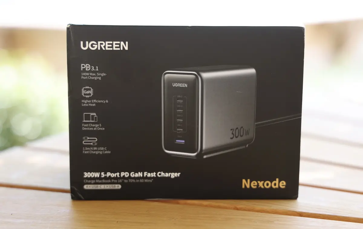 Test du surpuissant chargeur Multiport Ugreen Nexode 300W !