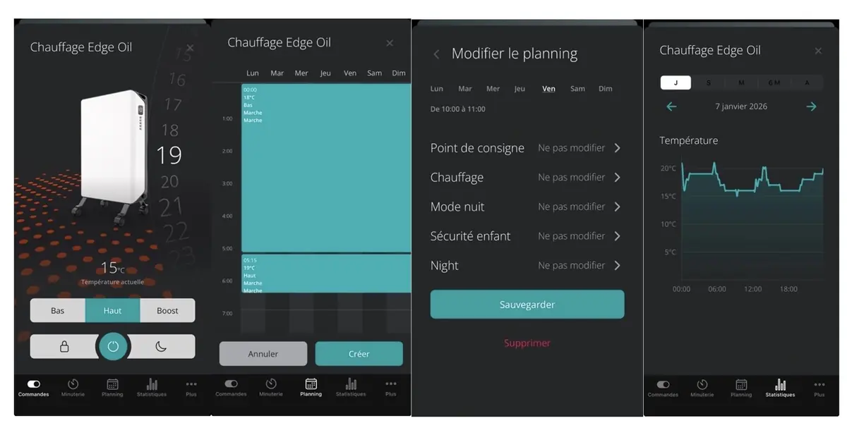 Test Duux Edge Oil 2000&nbsp;: un chauffage connect&eacute;, silencieux, id&eacute;al pour une chambre d'enfant