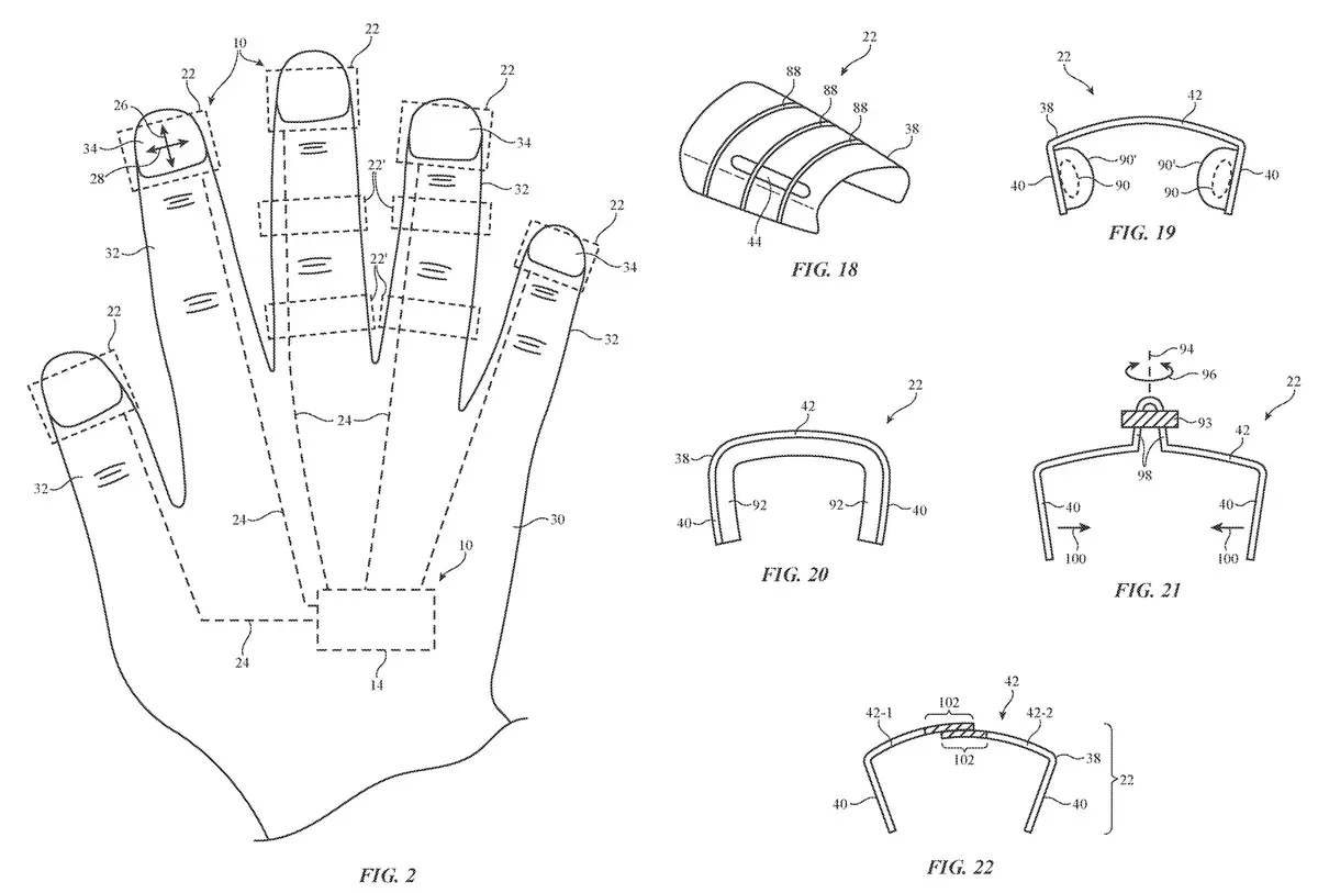 Apple travaille toujours sur des gants pour contrôler son casque ARVR