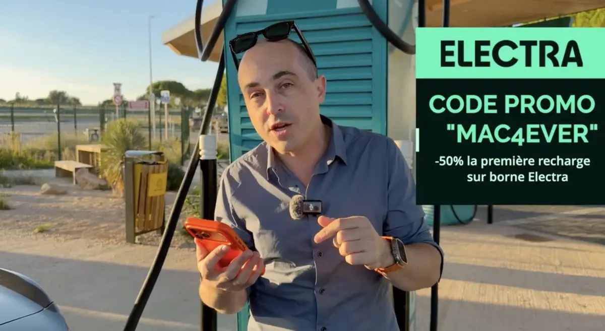 Voiture électrique : -50% sur ta 1e recharge et 2 mois gratuits avec notre code promo Electra !
