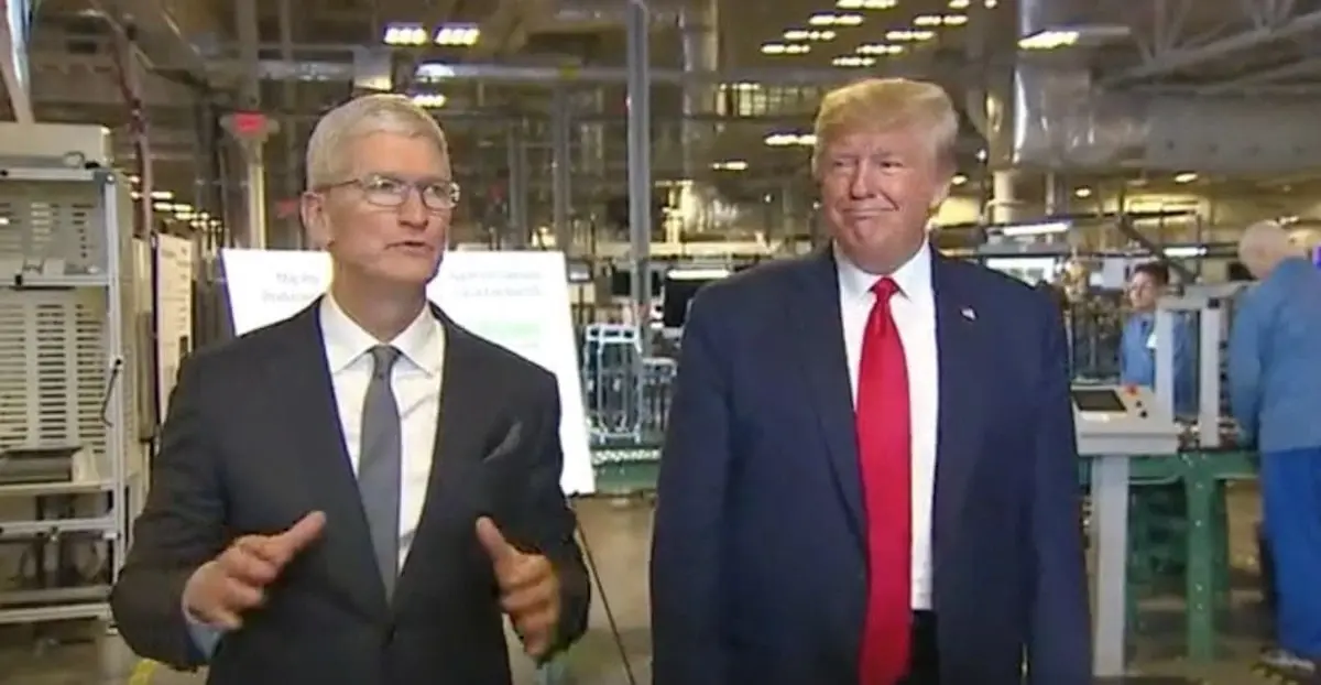 Tim Cook félicite lui aussi Donald Trump