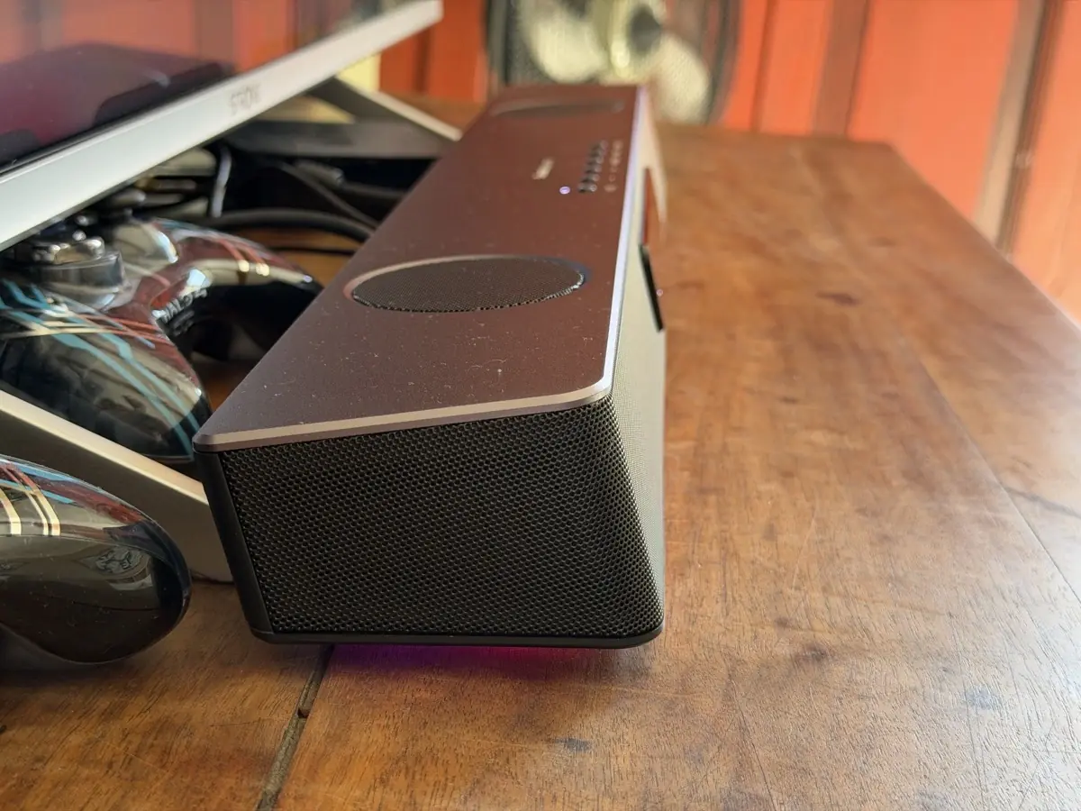 Test de la Creative Sound Blaster Katana V2X&nbsp;: une barre de son gaming qui fait plus que du gaming