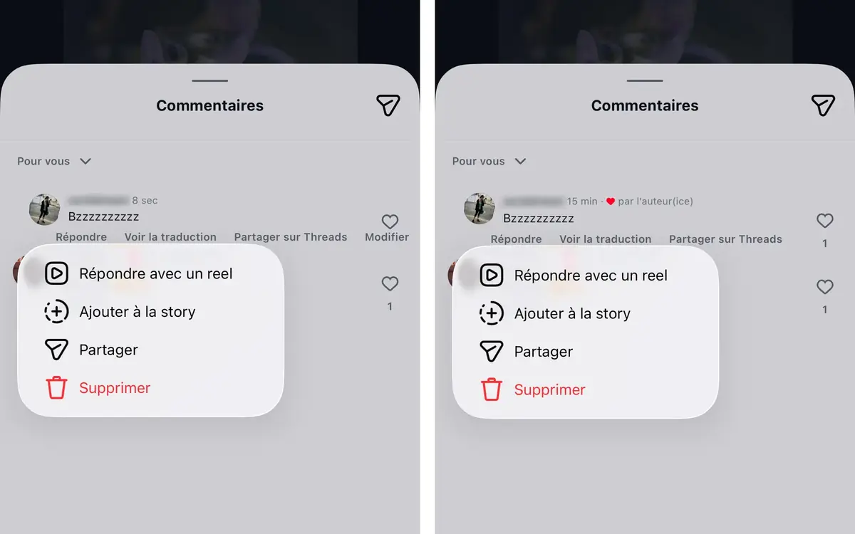 Comment modifier ses commentaires sur Instagram