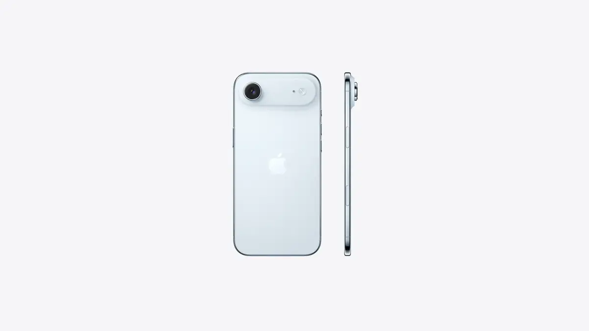 L'iPhone Air avec un bleu encore plus p&acirc;le