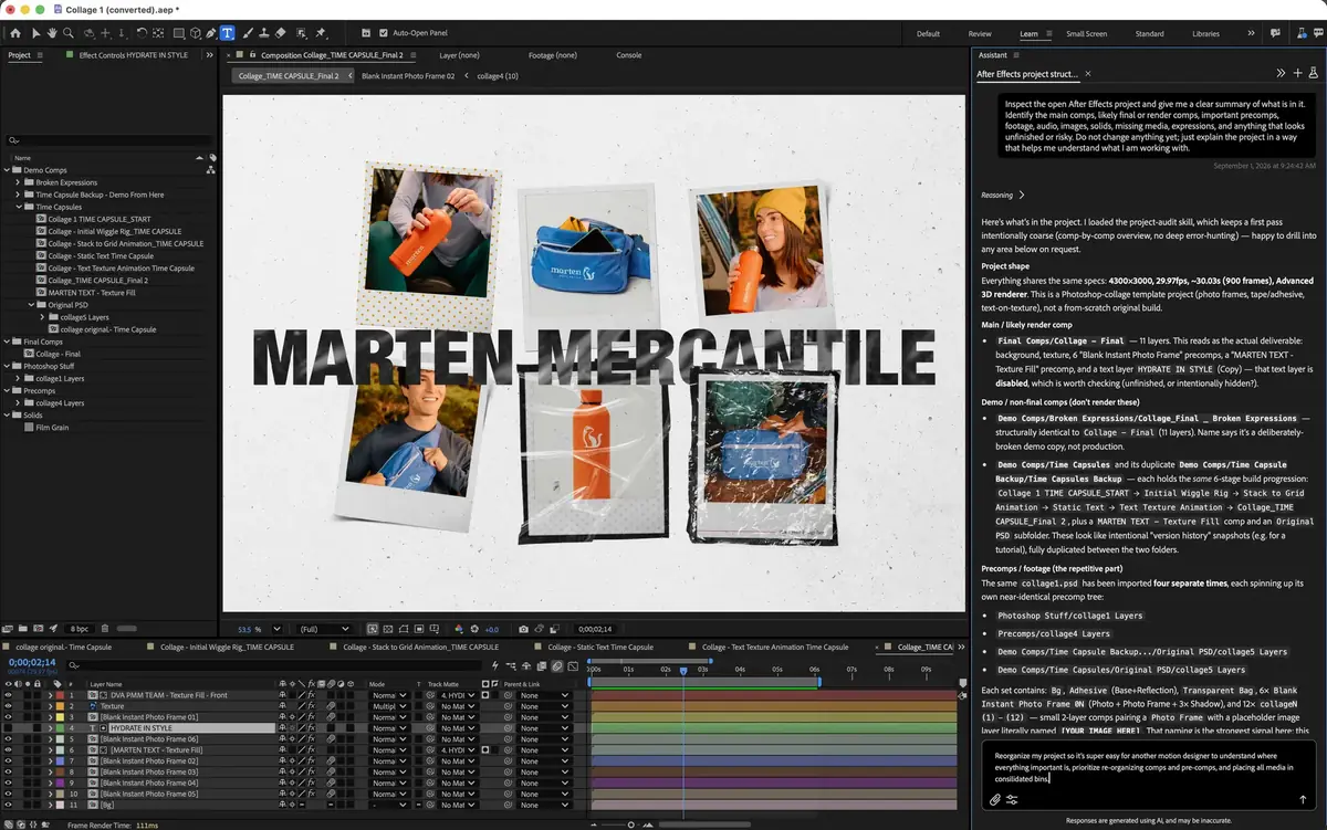 Adobe Premiere Pro va g&eacute;n&eacute;rer des vid&eacute;os et du son directement dans la timeline