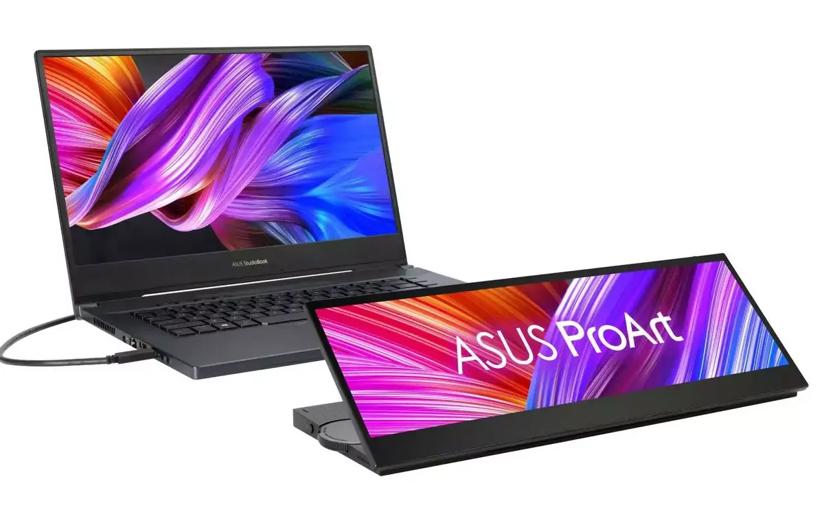 Un moniteur externe 14" tactile au format inhabituel chez Asus