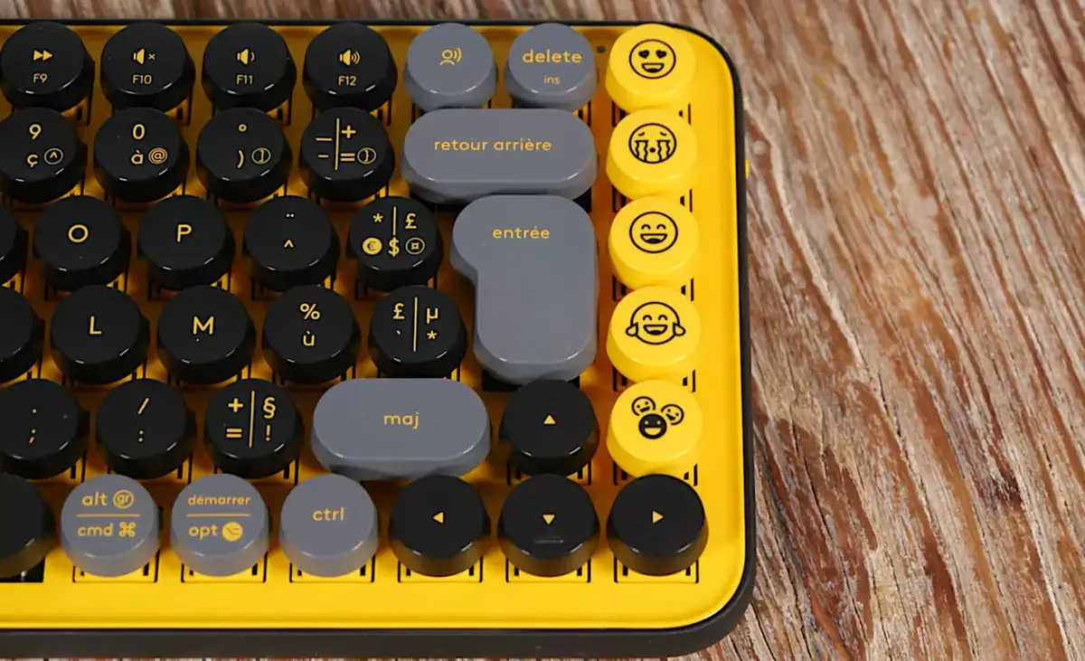 Le clavier coloré et fun Logitech Pop Keys à 64€ (au lieu de 100€)