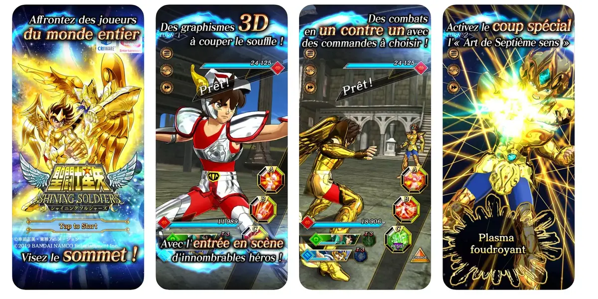 Saint Seiya: Shining Soldiers : sauver Athena depuis son iPhone (à partir du 23 avril)