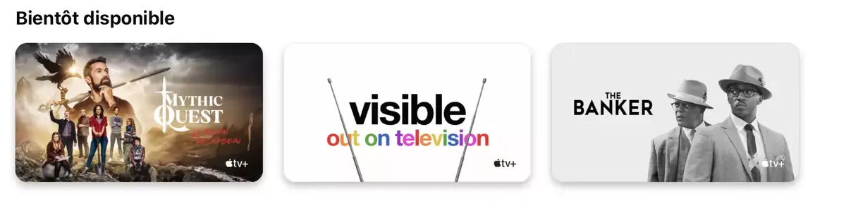 A défaut de contenus, Apple travaille sur la navigation d'Apple TV+