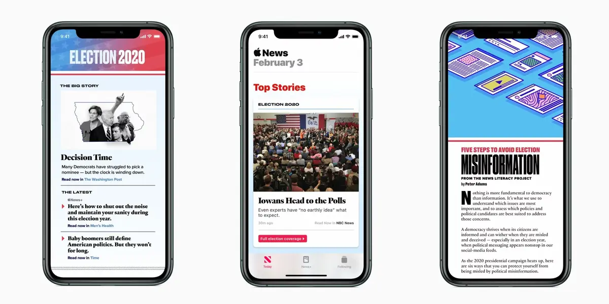 Présidentielles US : Apple se lance dans l'information politique