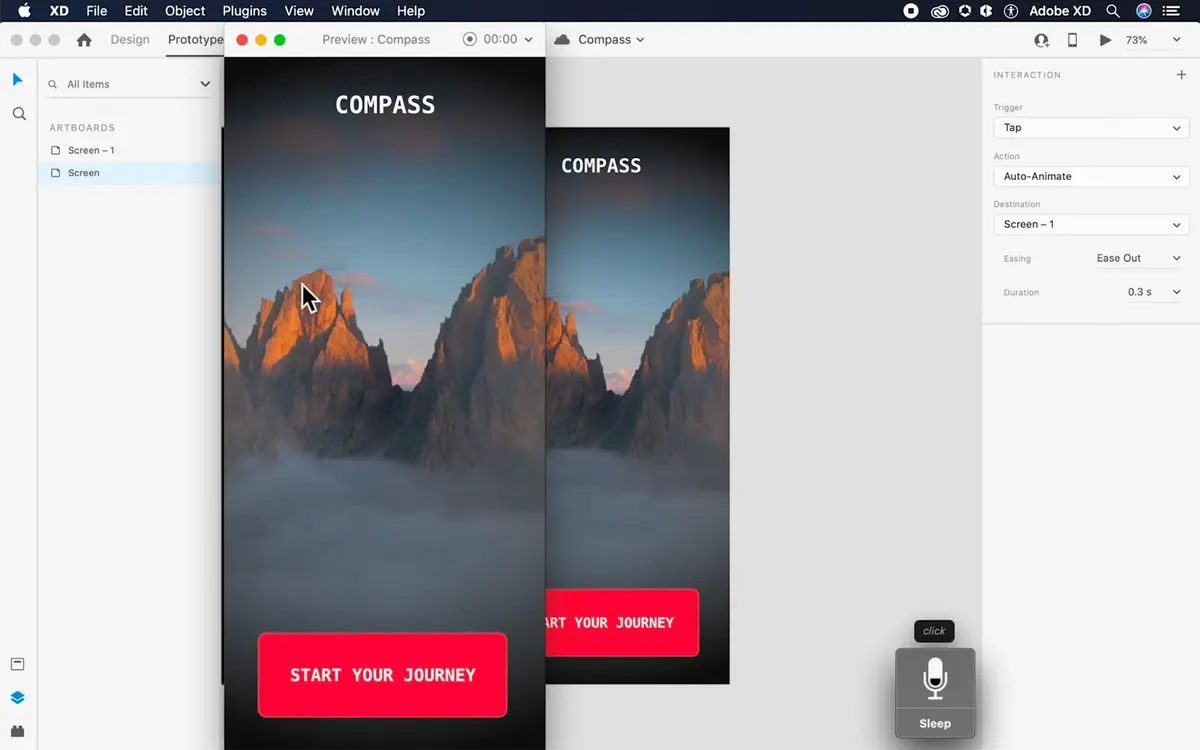 Adobe XD prend en charge Voice Control et le carnet d’adresses