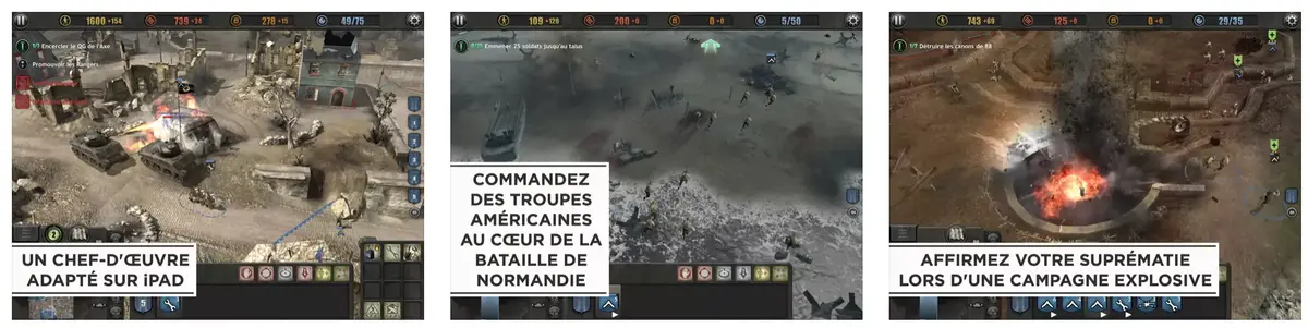 "Company of Heroes" se joue désormais sur iPad