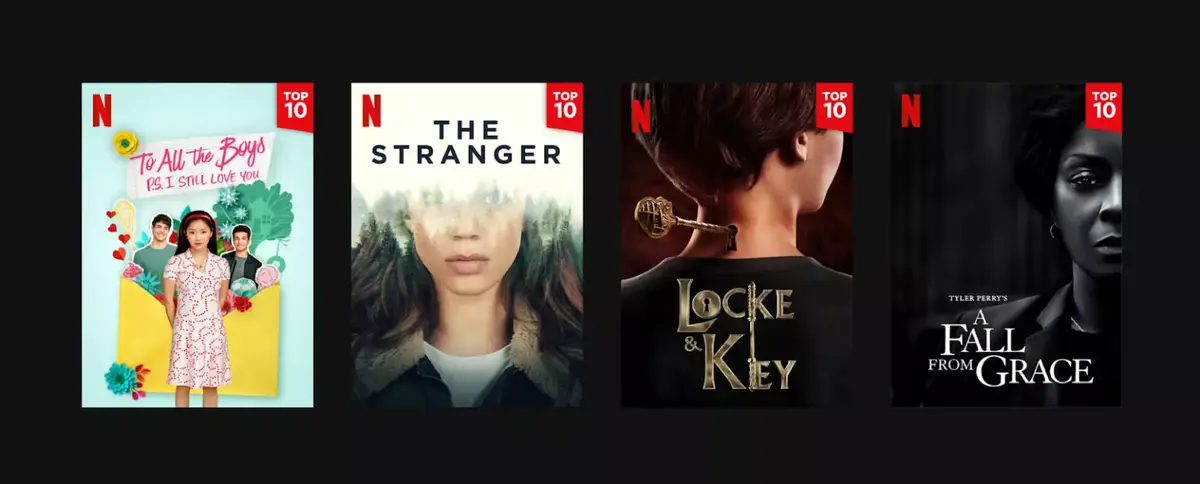 Netflix affichera le top 10 national des programmes les plus regardés