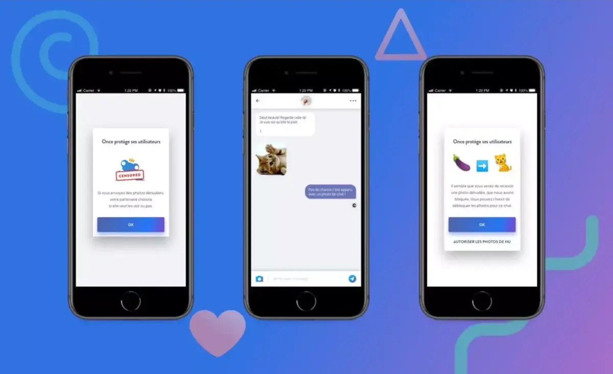 Sur l'app de rencontres "Once", les photos explicites sont remplacées pas des chatons !