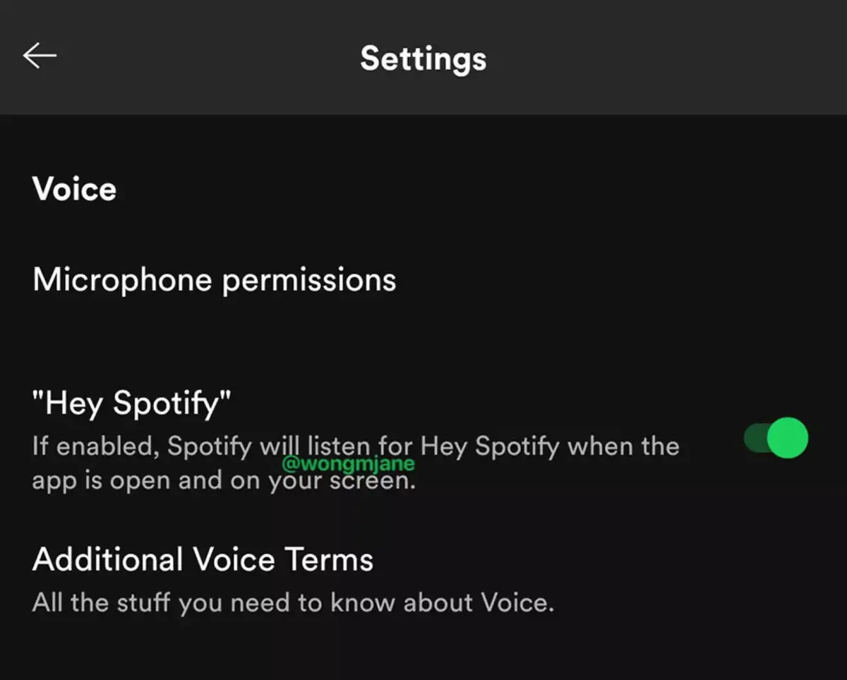 Spotify travaillerait sur des commandes vocales dans son app mobile