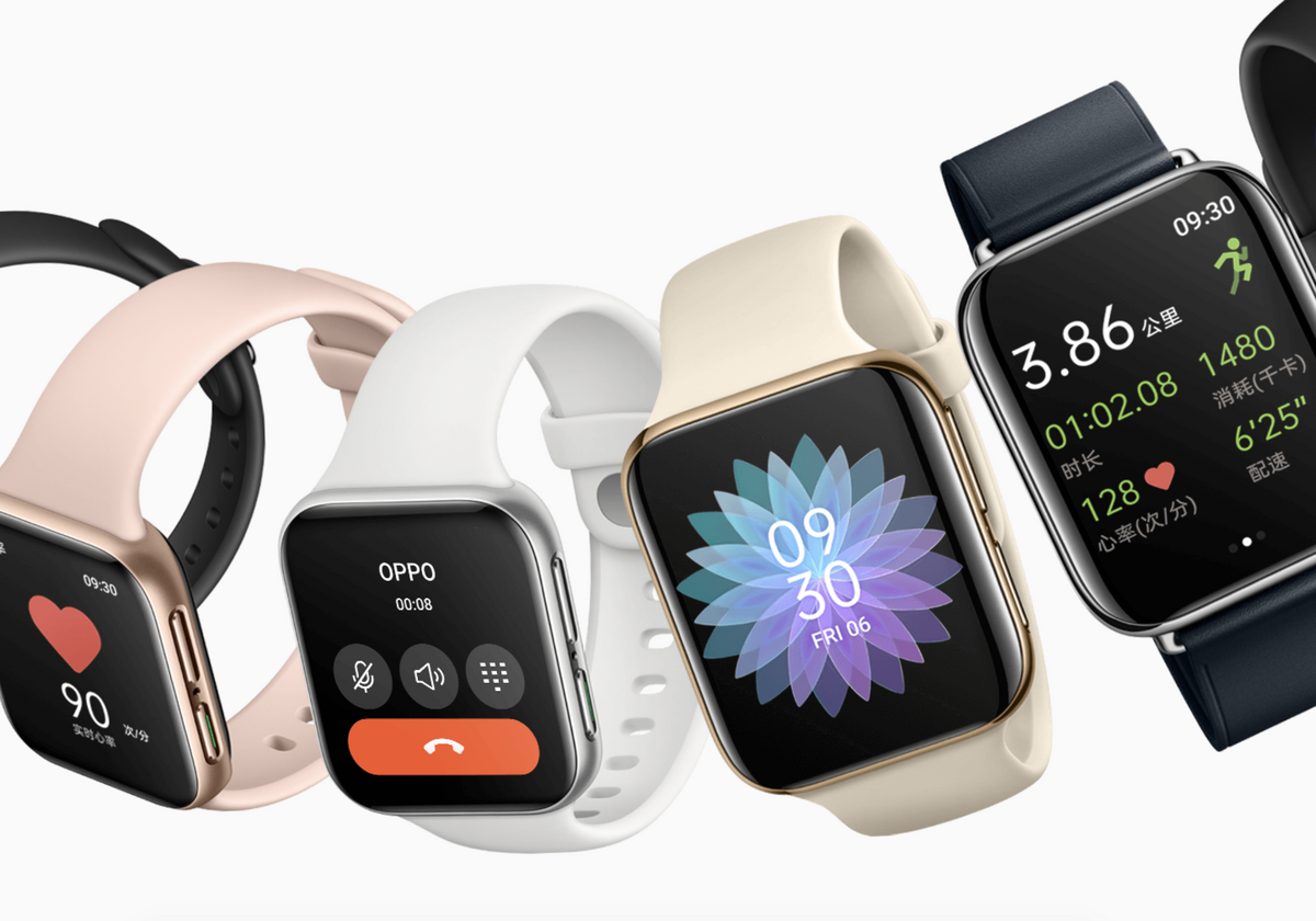 Sans pression, Oppo fait un copier-coller de l'Apple Watch et de watchOS !