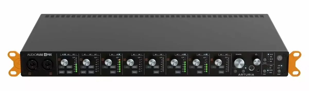 Arturia présente l'interface audio USB-C Audiofuse 8Pre