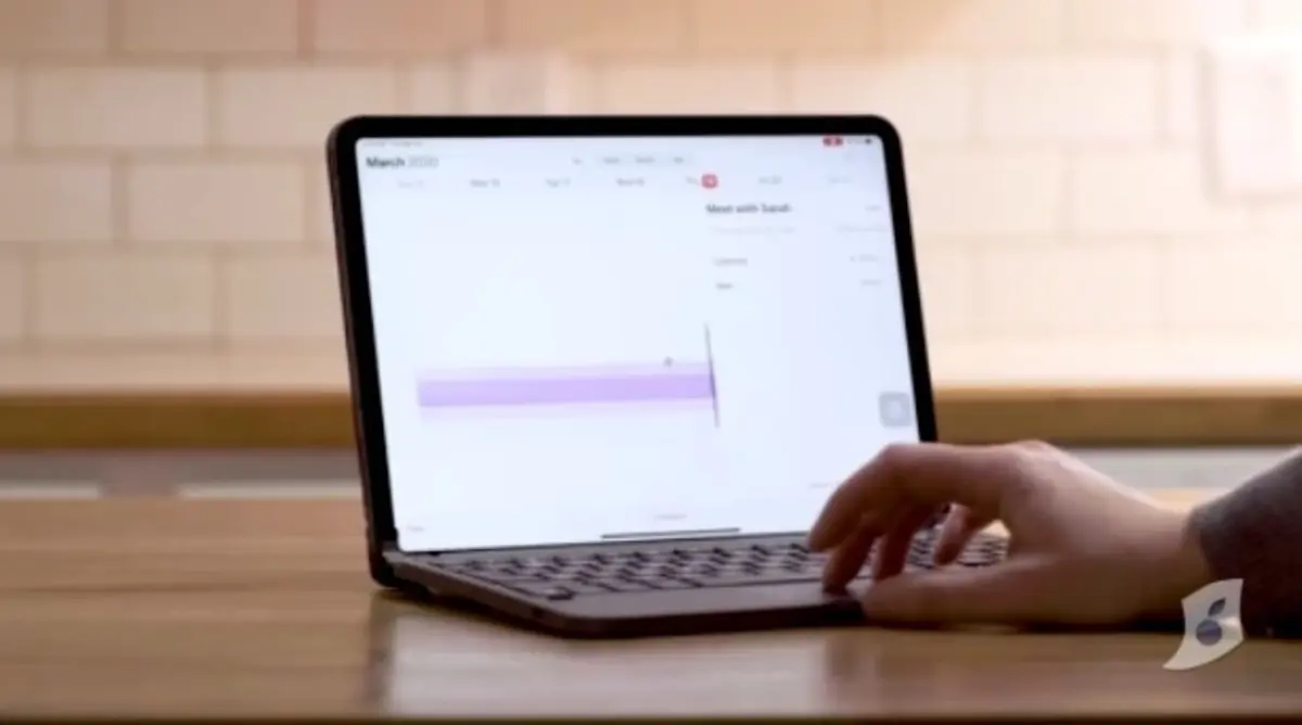 Brydge מציגה את המקלדת שלה עם משטח עקיבה משולב תחת iPadOS 13.4 בוידאו