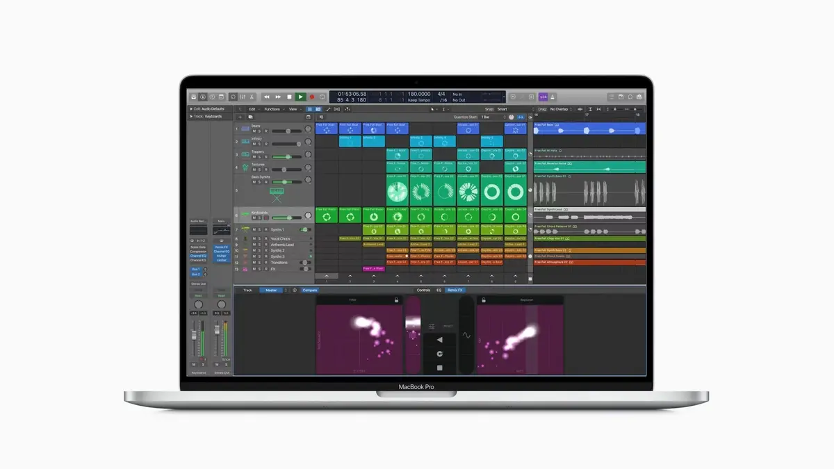 Une nouvelle version de Logic avec les Live Loops pour Mac (en fuite sur le site d'Apple)