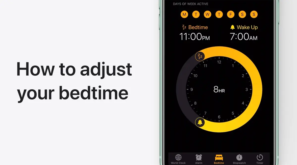 Comment régler l'heure du coucher avec l'app Horloge sur iPhone [vidéo]