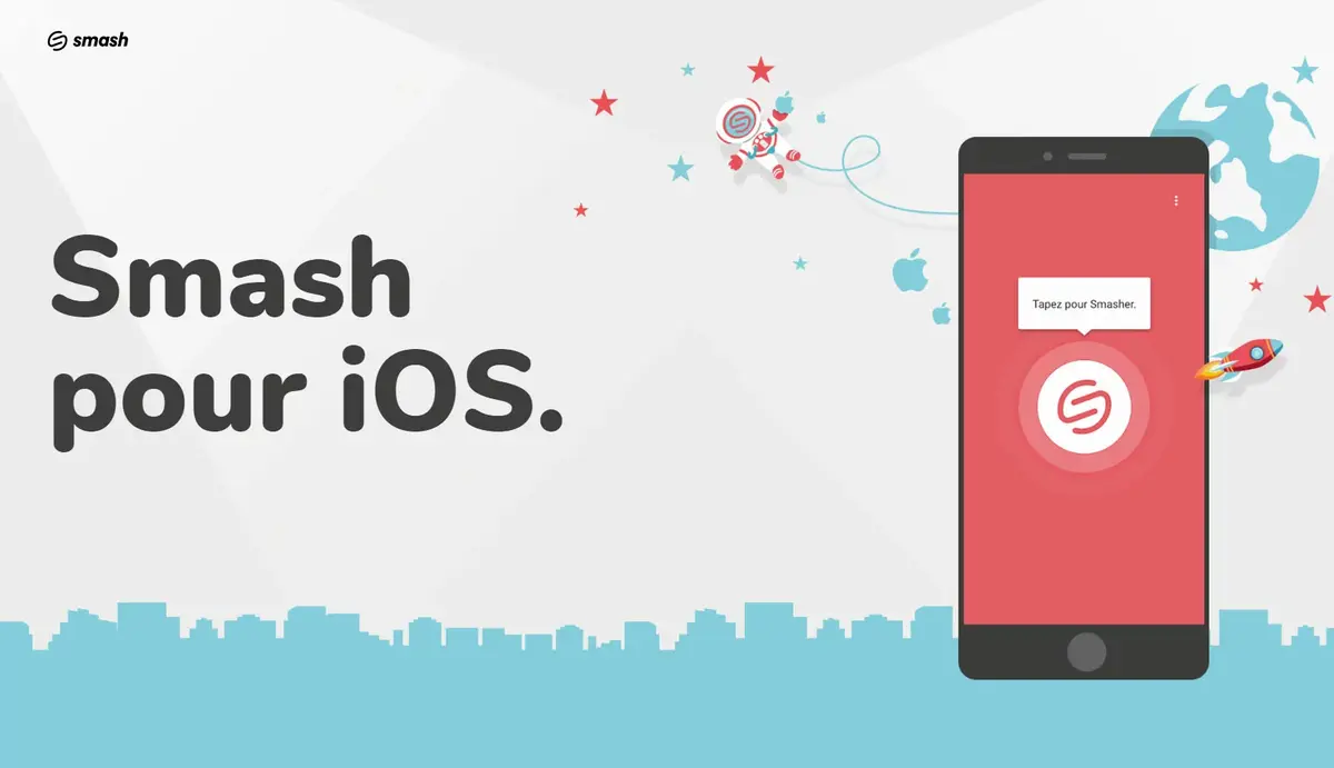 Une App iOS pour Smash, l'alternative française gratuite à WeTransfer, sans limite de taille