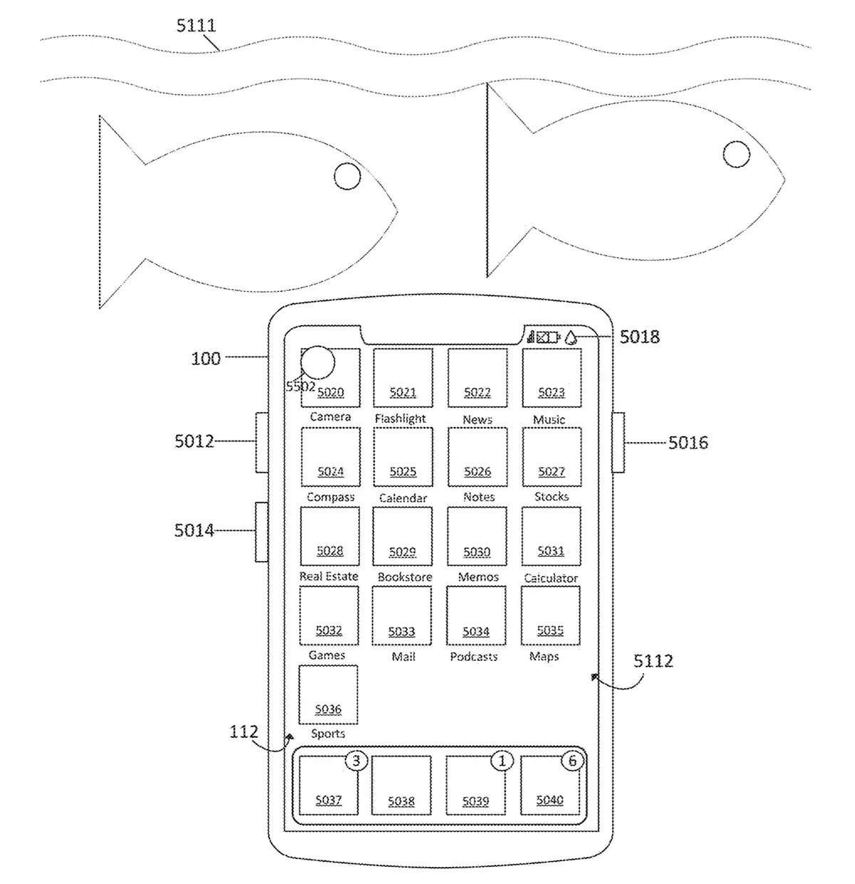 Brevet : iPhone et interface waterproof, utiliser Face ID couché