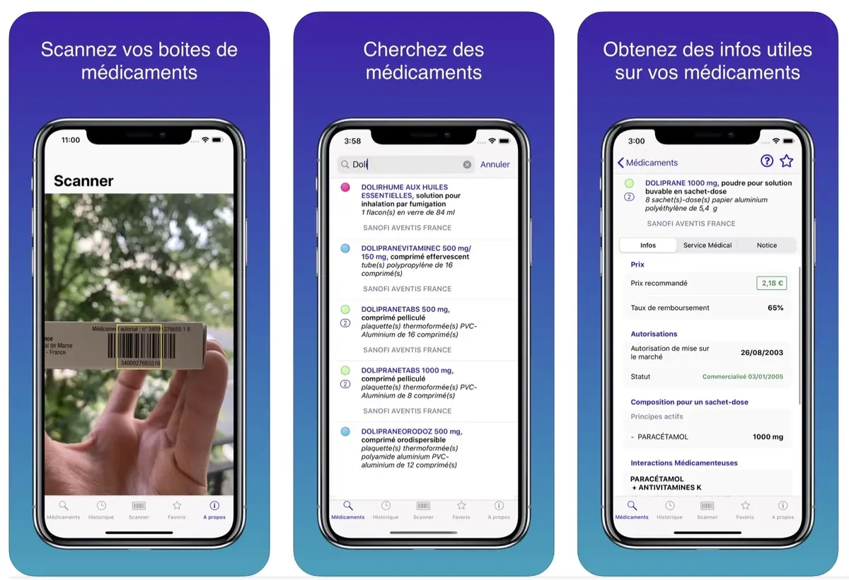 Medico, l'app indispensable pour se renseigner sur les médicaments