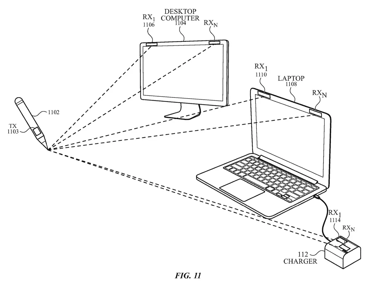 Brevet : et si l'Apple Pencil permettait de dessiner dans l'espace ?