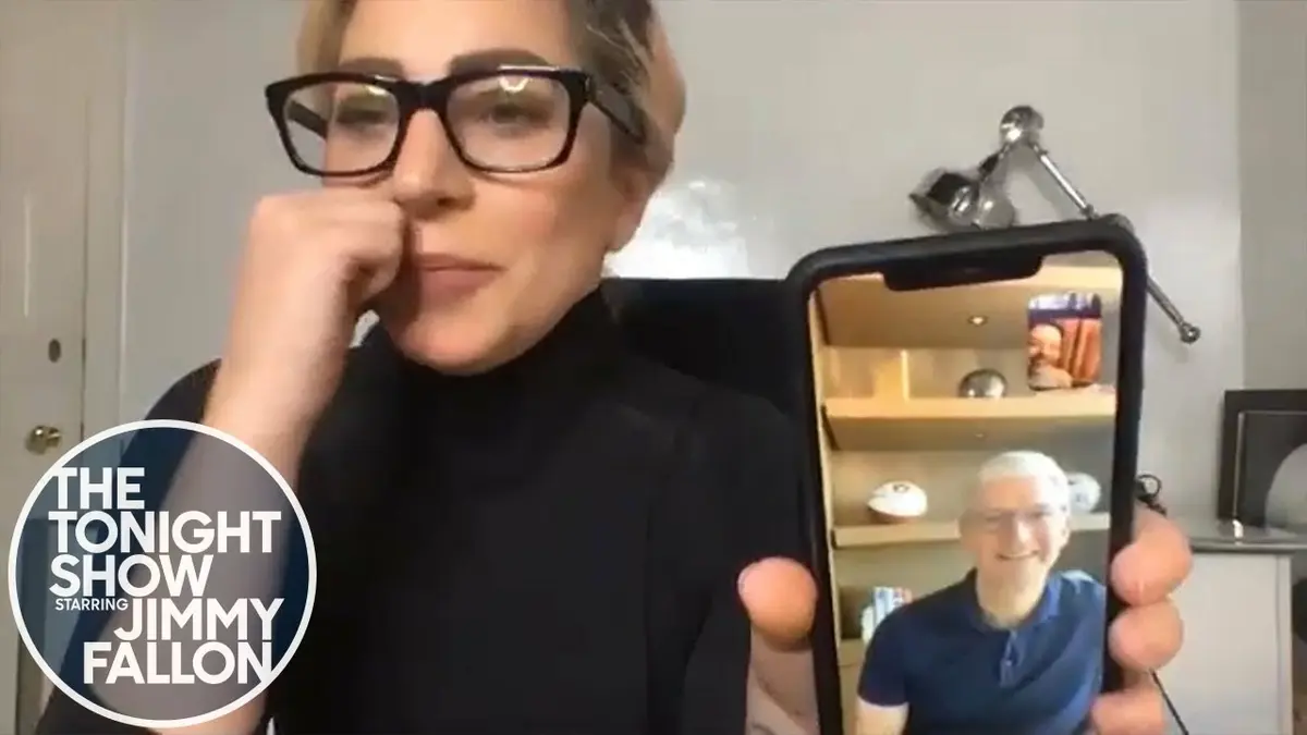 Tim Cook confirme un don pour l'OMS (via un FaceTime avec Lady Gaga) #Covid-19