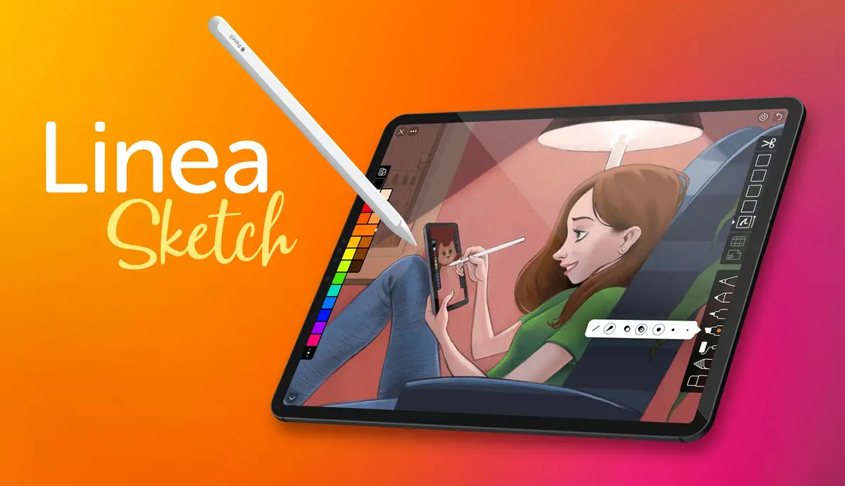 Linea Sketch 3.0 propose un Time-Lapse et un meilleur contrôle du dessin