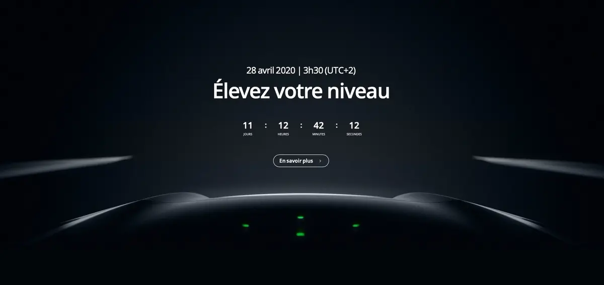 L'image du jour : DJI affiche un compte à rebours avant la présentation du Mavic Air 2