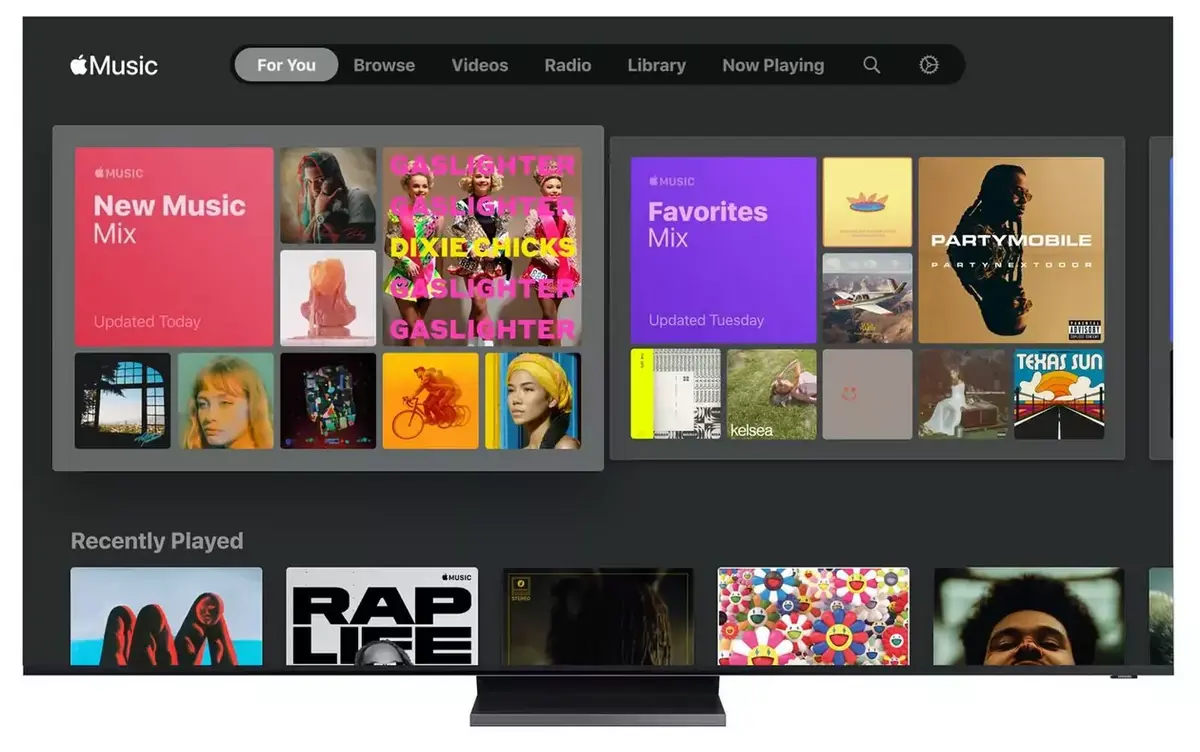 Apple Music מגיעה לטלוויזיות חכמות של סמסונג