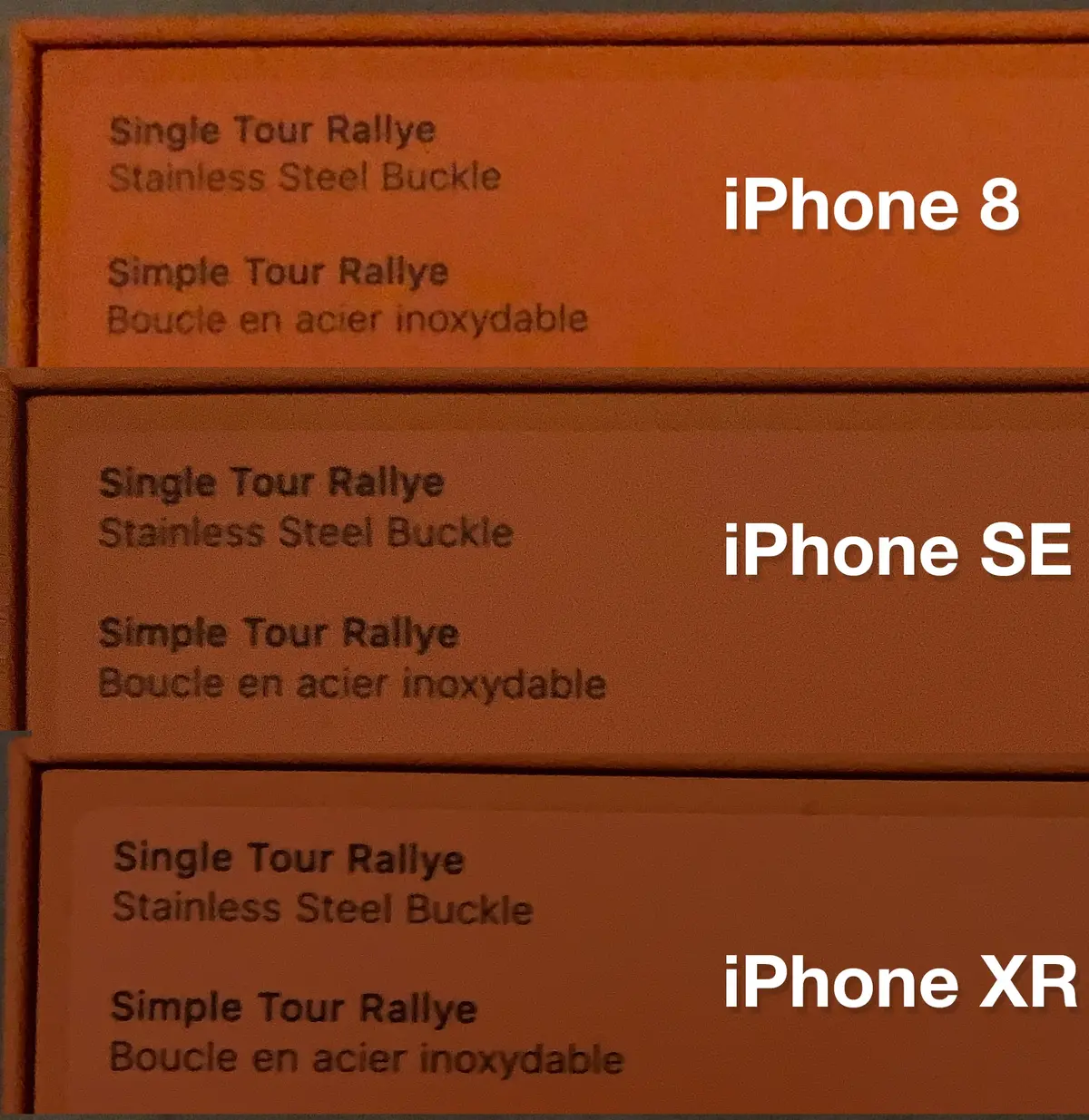 Non, l'iPhone SE 2020 n'a pas un meilleur capteur (ou équivalent) que l'iPhone XR