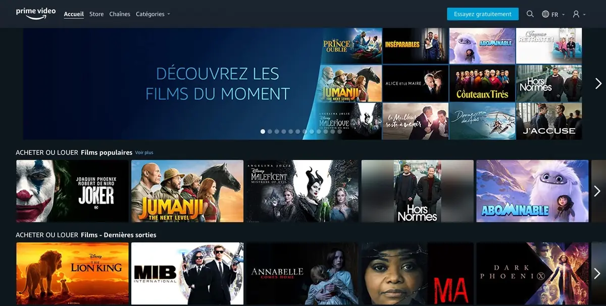 Amazon Prime Video ajoute la VOD à son service en France