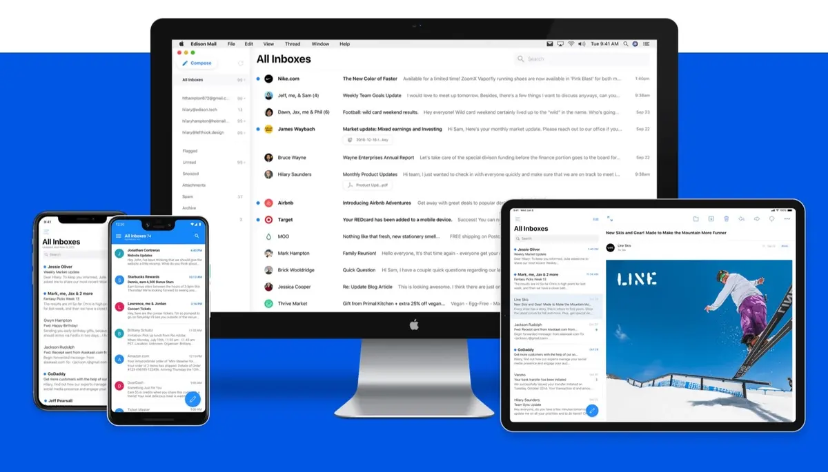 Edison Mail est disponible gratuitement sur le Mac App Store