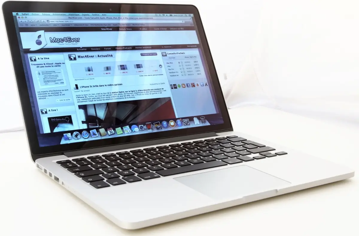 Le MacBook Pro retina 13" en test sur Mac4Ever !