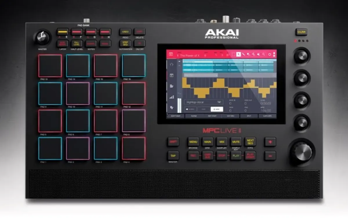 MPC Live II: Akai מציע רמקולים לסיקוונסר שלו (וידאו)