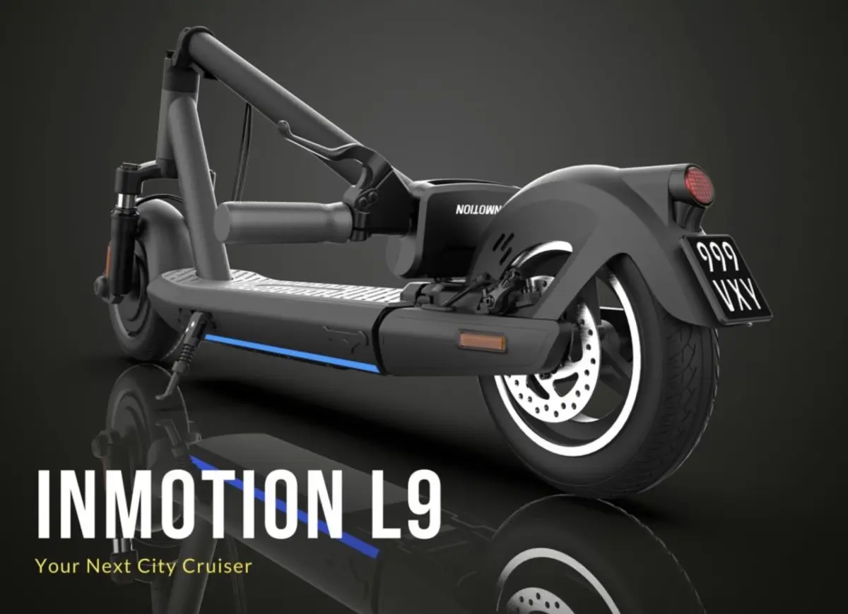 INMOTION L9 : une trottinette éléctrique concurrente de la Ninebot Max G30