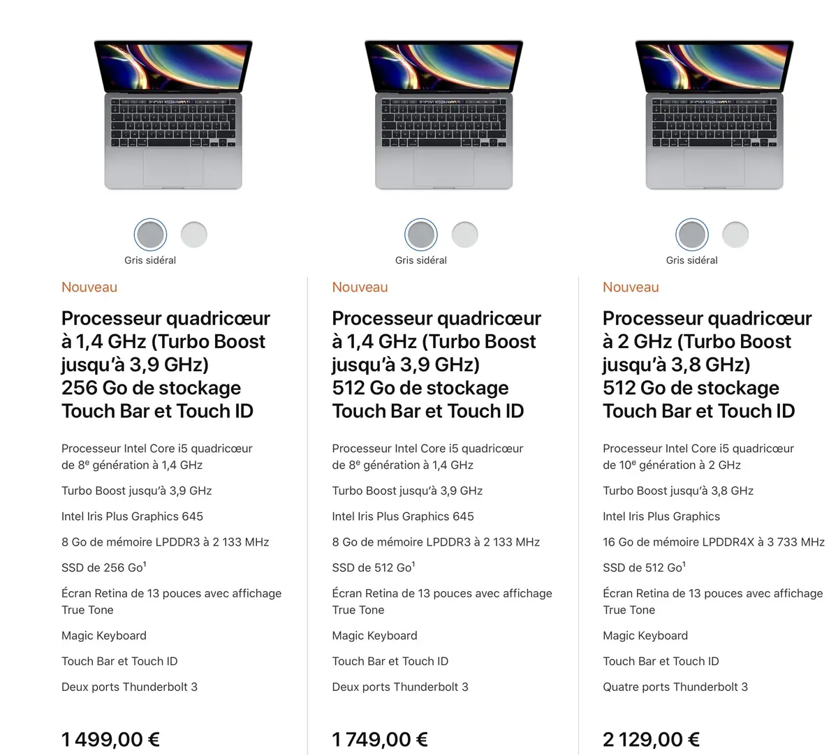 Test des MacBook Pro 13" 2020