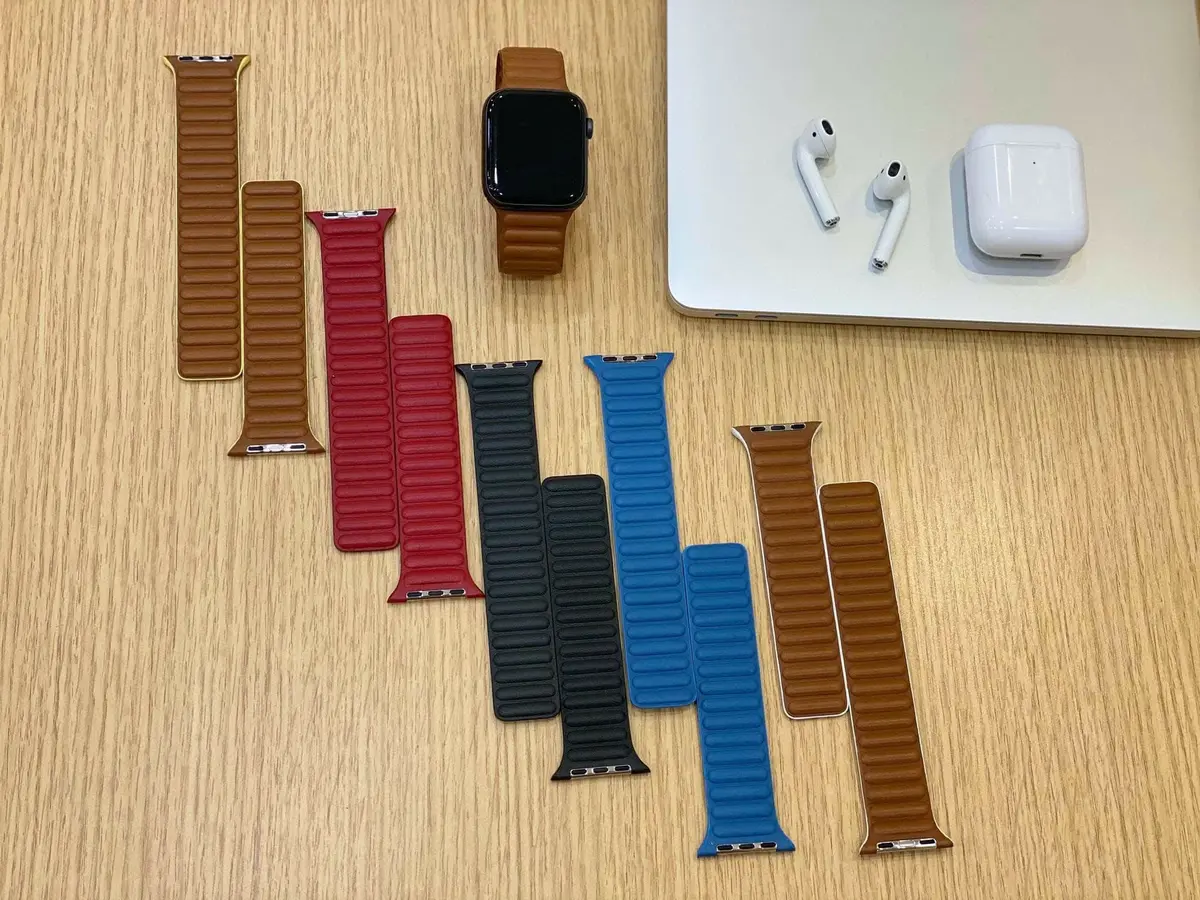 L'image du soir : enfin de nouveaux bracelets en cuir (officiels) pour l'Apple Watch ?