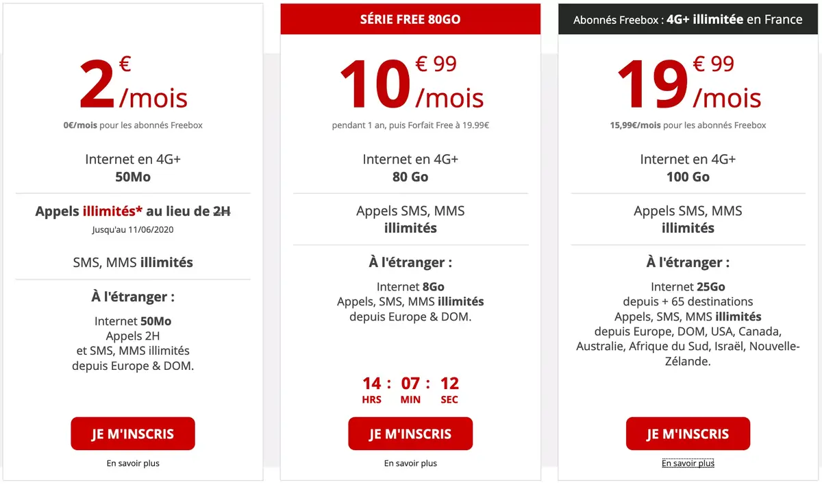 A partir de 11 euros et 80Go, les opérateurs multiplient les bons plans pour les vacances