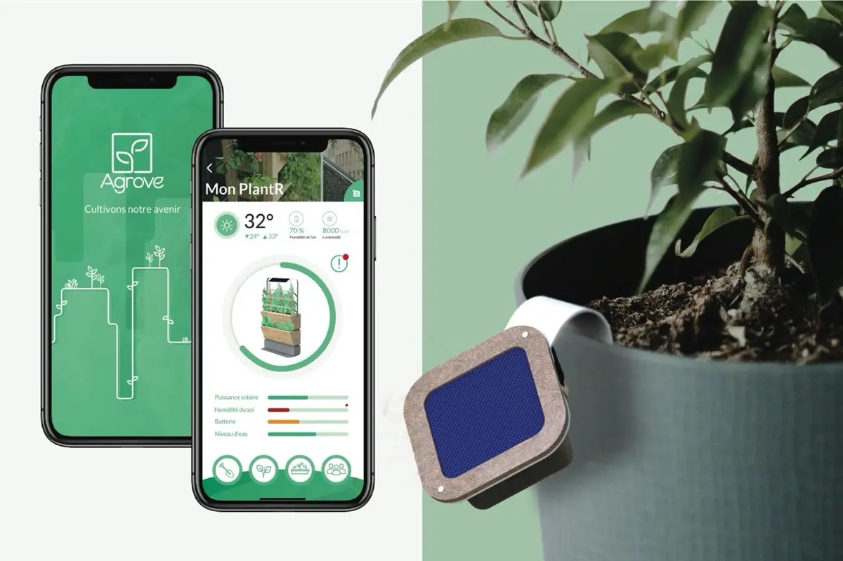 Agrove : des potagers qui analysent le micro-climat pour cultiver des plantes adaptées